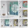 House Hold Waterproof Fabric Household Shower Curtain Accessories Shower Curtain 240 * 200 Home Marine Style Shower Curtain
