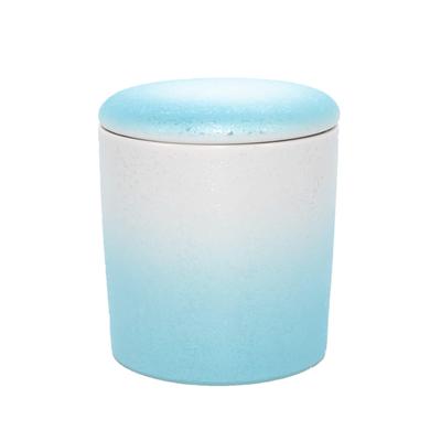 3-inch Urn with Silicone Gasket, Blue