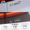 3D Metal Car Logo Stickers for Volvo XC90 V90 V60 XC60 V40 S80 S60 S90 C40 XC40 V70 XC70 - Interior Vehicle Decoration