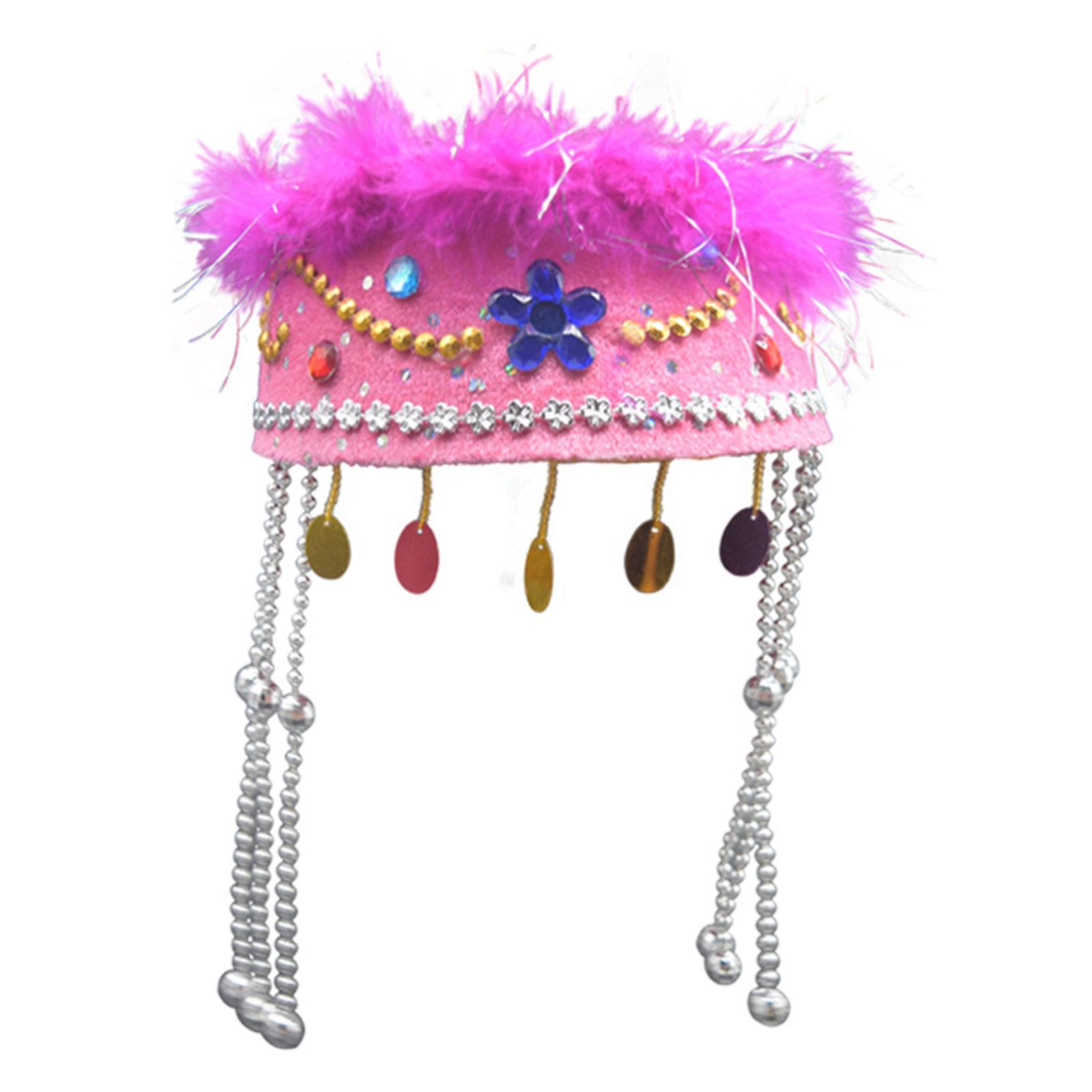 

Солнцезащитная шляпа в стиле принцессы для женщин, регулируемая элегантная шляпа, шляпа национального меньшинства для пляжного отдыха или активного отдыха D