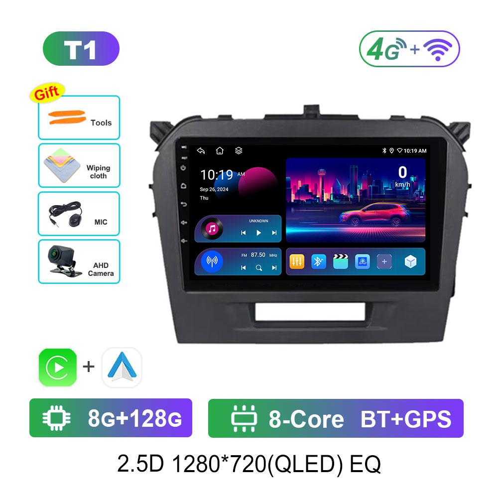 GPS Navigation WiFi 4G for Suzuki Vitara 2015 - 2019 Car Video Multimedia Player Touch Screen Android OS Bluetooth Head Unit