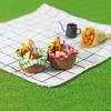 Kitchen Tool Model Doll Accessories Simulation Food Toys Dollhouse Food Miniature Bread Basket