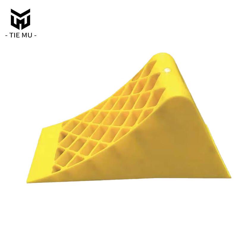 Tiemu Portable Truck Wheel Chock and Ramp Pad