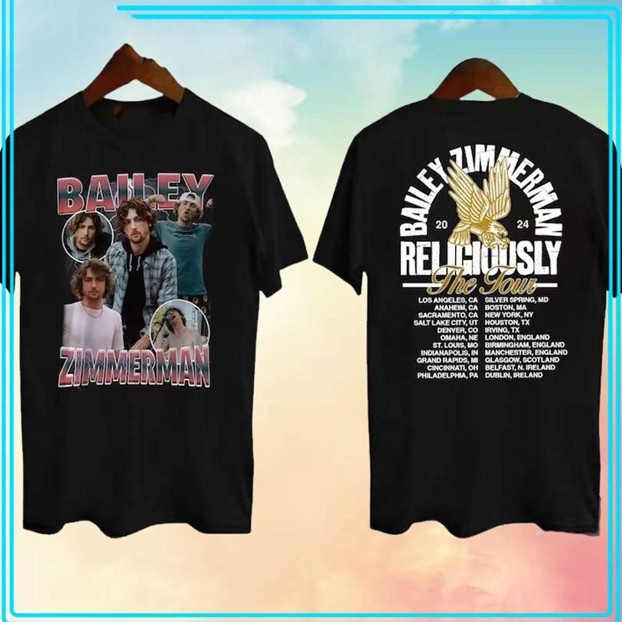 Коллекция новый Бейли Циммерман Религиозная Унисекс Футболка Все Размеры LO667 XXXL