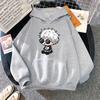 Anime Jujutsu Kaisen Satoru Gojo Cute Cartoon Graphic Hoodies Vintage Oversized Hooded Cotton Long Sleeves Men Women Clothes