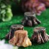 5Pcs Pastoral Moss Terrariums Resin Decoration Crafts Random Figurines Miniatures Tree Stump