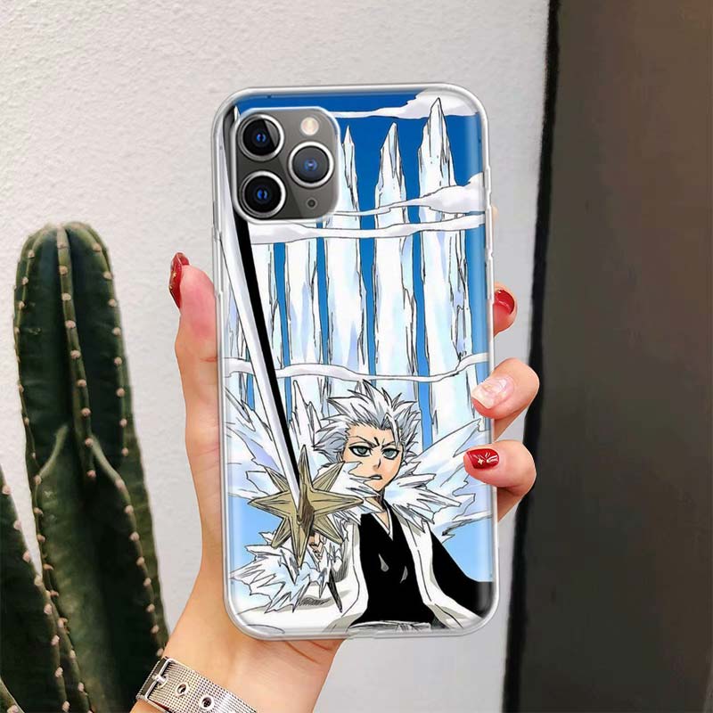 Bleach Hitsugaya Toushirou For iPhone 17 Air 16 15 14 Plus 13 Mini 12 11 Pro Max Phone Case 16E 7 Print 8 SE Fundas Cover Soft C