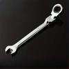 72-Tooth Bright Surface Ratchet Wrench - Two-in-One Design