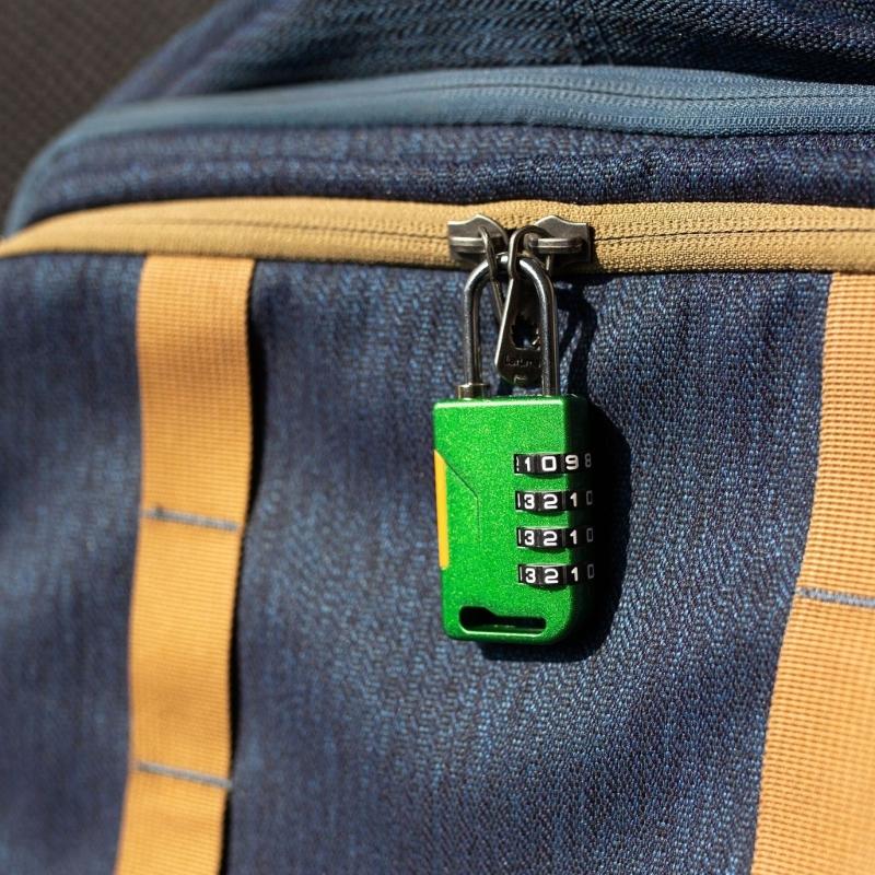 Antitheft Padlock 4 Digit Travel Combination Lock Lockers Password Lock Outdoor Gym Code Lock for Lockers Storage Box