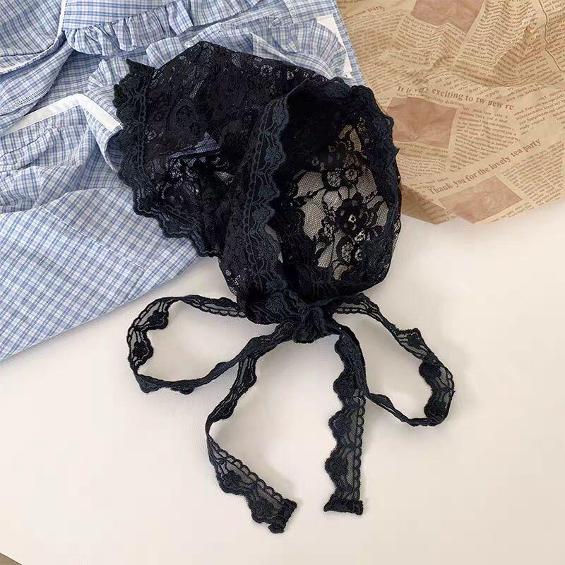 White Lace Triangle Towel, Fart Curtain Stacked, High-End Design, Sweet, Small Skirt, Fashionable And Lazy Style