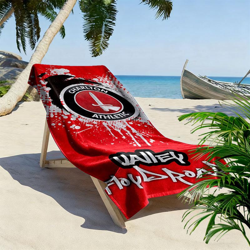CAFC Beach Towel, Large Soft Quick Dry Towel for Beach Camping Swimming