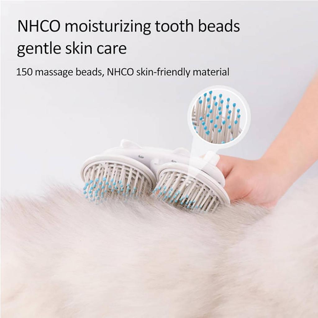 Pet Brush Dog Brush Pet Brush With Dense Teeth Dog Brush For Shedding Grooming - Headed Hair Brush Gentle Dog Grooming Brush Self Cleaning Elec