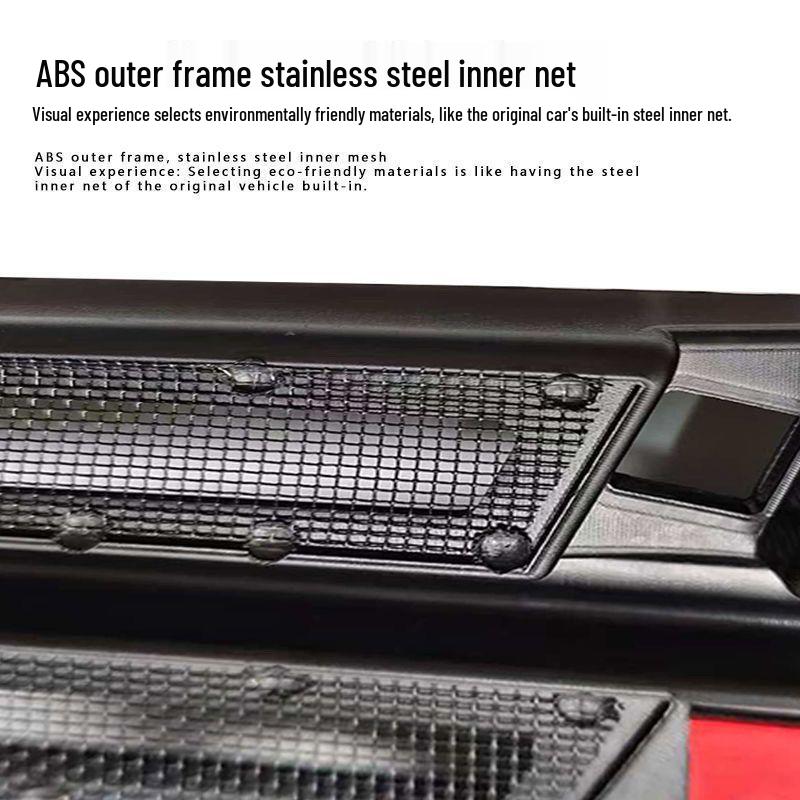 Buckle-Type Front Grille Insect & Dust Net for Leapmotor B10