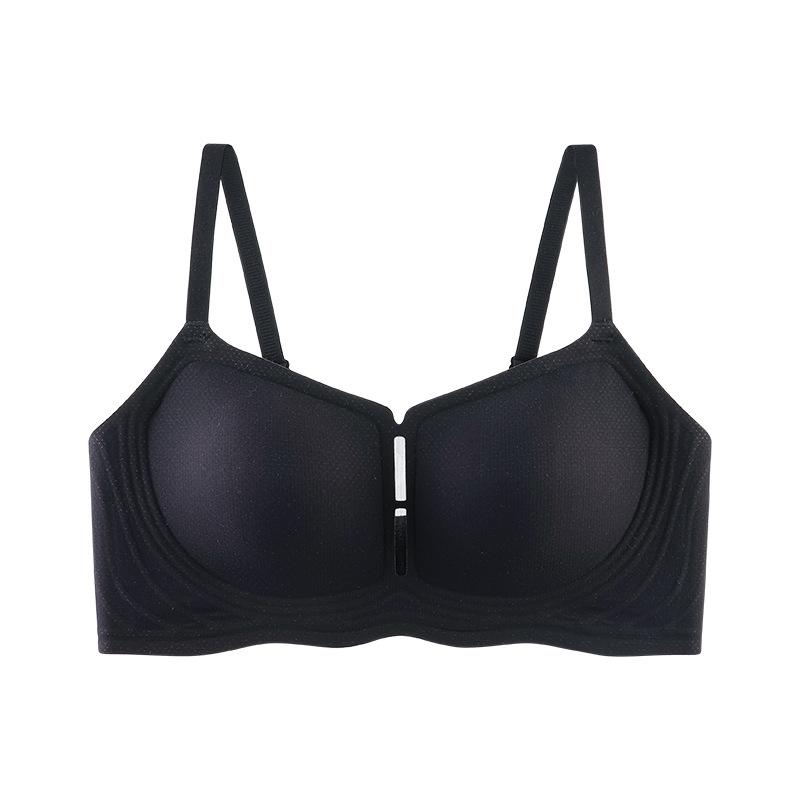 Thin and Comfortable Seamless Underwear for Women To Gather and Pull To Prevent Sagging, No Steel Ring To Close the Breasts, High Elastic Bra