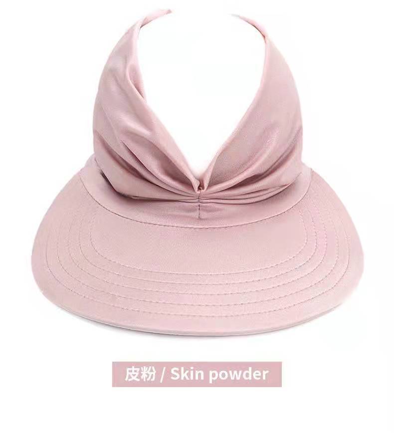 Summer Hats for Women Anti-UV Wide Brim Visor Caps Summer Travel Cap Fashion Beach Sun Hat Sun Protection