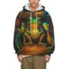Men's Animal Frog Hoodie Fashion 3D Printing Loose Streetwear Funny Novelty Street Hip Hop Sweatshirt