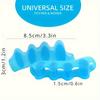 1 Pair Soft Touch Silicone Toe Spacers, Reusable Toe Spacers for Feet