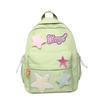 Student backpack 2025 new Korean version trendy casual backpack forest elementary school students junior high school student schoolbag