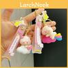 Cute Cartoon Rainbow Pig Keychain Silicone Bag Charm Great For Gifts And Accessories