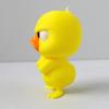 Angry Little Yellow Duck Desktop Ornaments Compacts Size for Children Toy and Home Decoration