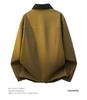 Herren Plus Size Color Block Lässige Reversjacke für Frühling und Herbst