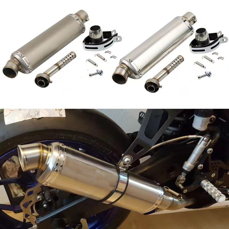 Universal 51mm Motorcycle Exhaust Muffler Escape Moto with DB Killer For Yamaha PCX125 FZ1N Z900 CBR500R R6 R25 R3 R1