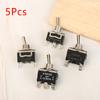 5Pcs Heavy Duty Car Boat Rocker Toggle Switch 15A 250V 2Pin Spst On/Off Rocker Switches With Waterproof Boot Spst Rocker Switch