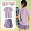 Women's Fast-Dry Short Sleeve Running & Yoga Sportswear Set