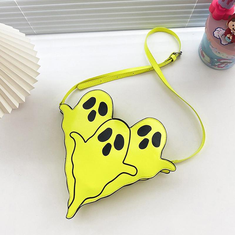 Goth Gothic Ghost Crossbody Bag For Women Funny Shoulder Bags Vintage Lovely Devil Boxt Purse and Small Handbags ARI
