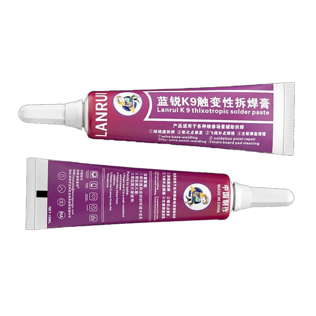 15ml Soldering Pastes For Fingerprints Flight Line Battery Holder Tail Plugs Welding Electronic Component Repair Removal