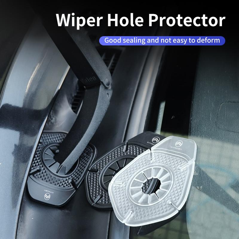 Car wiper hole protection cover car interior decorative strip For Citroen C4 C3 C5 C1 C2 VTS Berlingo Celysee Xsara UR8