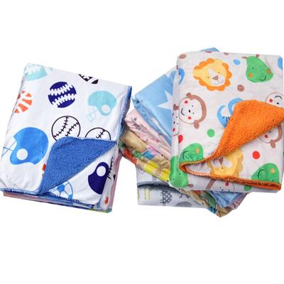 Baby Blanket Newborn Thicken 2Layers Coral Fleece Infant Swaddle Stroller Cover Blankets Baby Girls Boy  Bedding Quilts