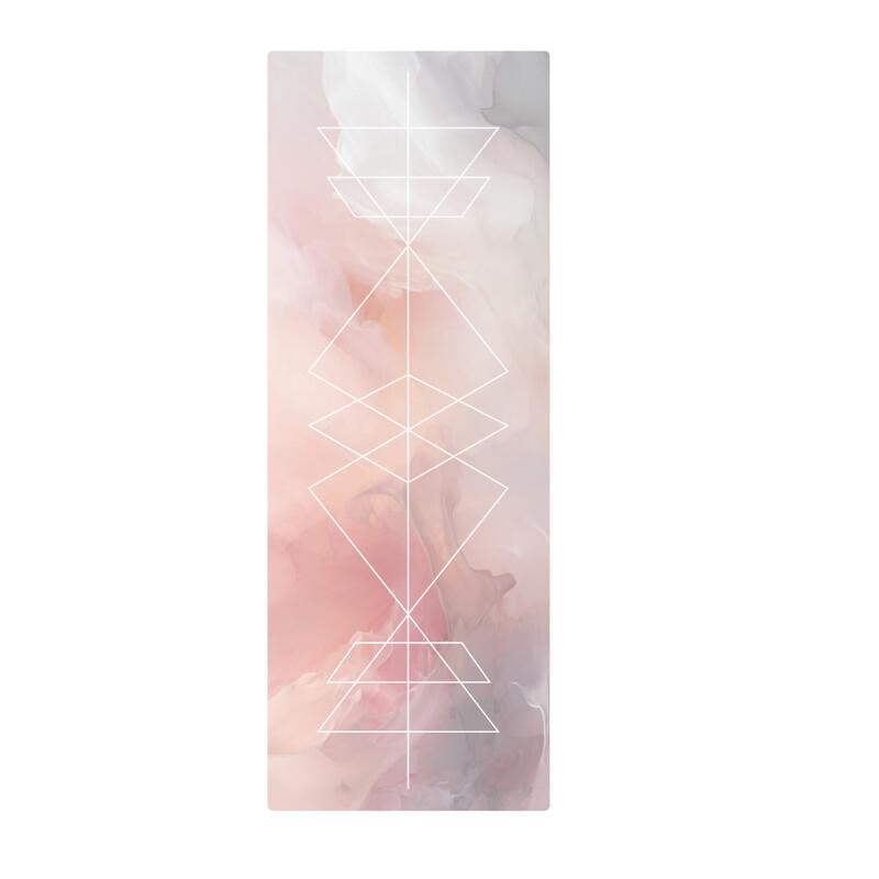 Bojue PU Natural Rubber Printed Yoga Mat