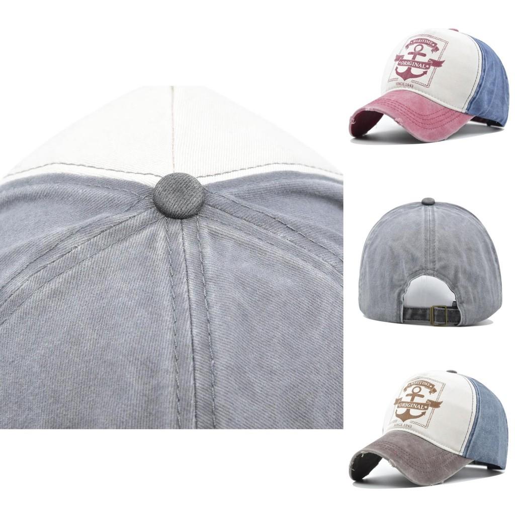 2020 New Washed Baseball Cap W3d Embroidered Letter Cap Unisex Vintage Duck Tongue Cap