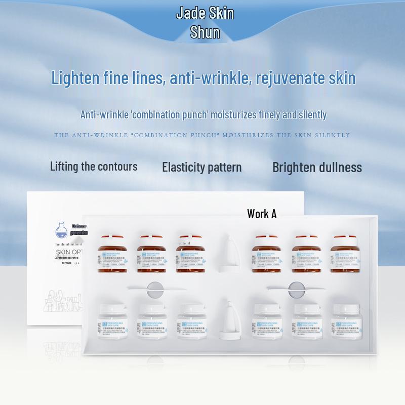 Type III Collagen Anti-Wrinkle Moisturizing & Firming Skincare Set for Smooth and Youthful Skin. Standard Size