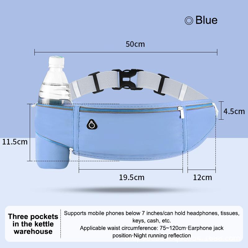 Sportliche Hüfttasche Damen Herren Laufgürtel Hüfttasche Wasserdichte Hüfttasche Geldbörse Herren Gürteltasche Tragbarer Handyhalter Fitnessstudio
