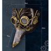 Steampunk Plague Mask Gothic Halloween Cosplay Mask New Cosplay Props