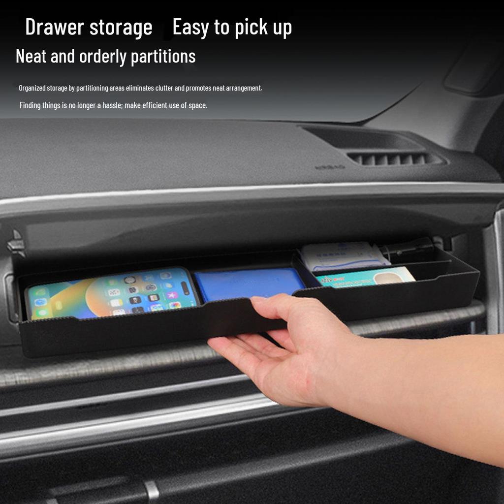 Passenger Side Glove Box Organizer for 2024-2025 Hyundai Santa Fe (5th Gen)