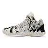 Anta KT1 Durable Breathable Low Top Basketball Shoes Men Sneakers Black White 11941101S-1