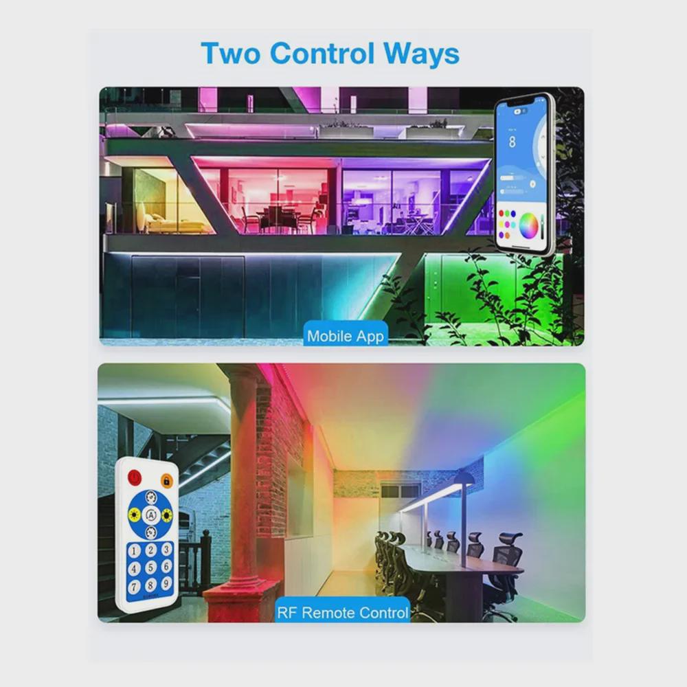 RF16 SP602E Bluetooth Controller: 4-Channel Colorful Light Controller with Mobile App, DC5-24V