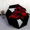 1pc Devil Horns Fashionable Automatic Opening/Closing Folding Umbrella with 8 Bones, Windproof Portable, Daily Use051