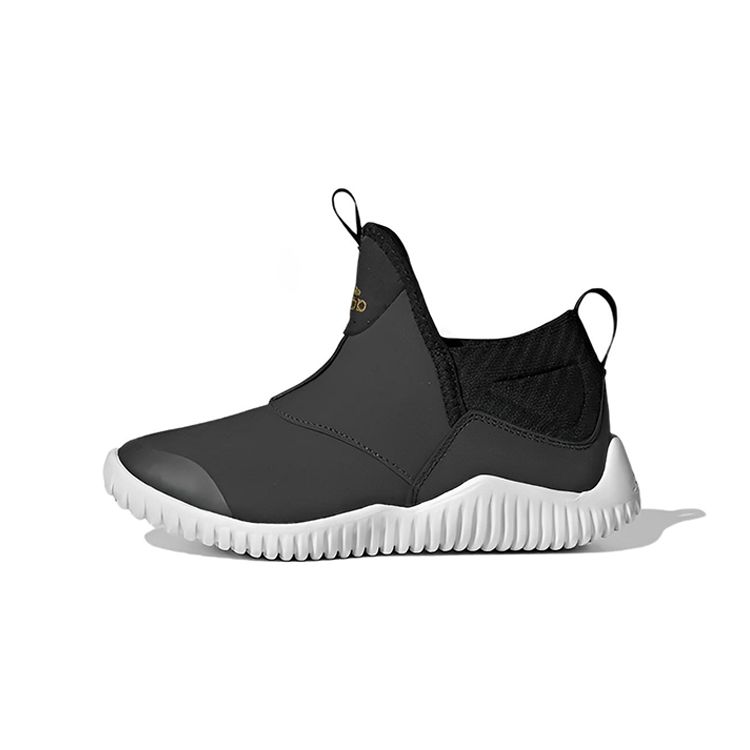Adidas Rapidazen C Non-Slip Wear-Resistant Mid-Top Kids Training Shoes Kids Training Shoes Black EE8121
