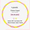 Zilaiqu Weighted Hula Hoop for Adult Fitness