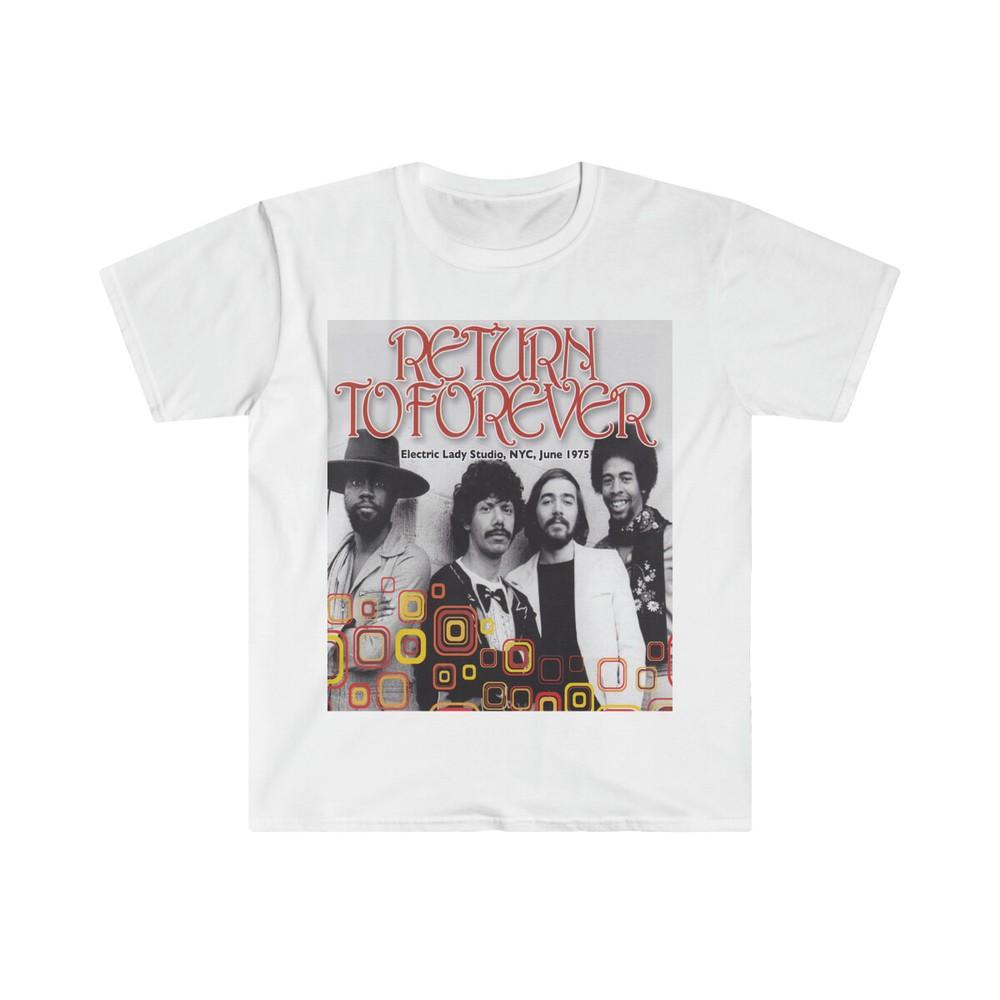 

Unisex Soft cotton Shirt, Chick Corea. Return To Forever S