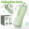 600Ml Silicone For Sports Tumbler Leak Proof Reusable Collapsible Water Bottles Foldable