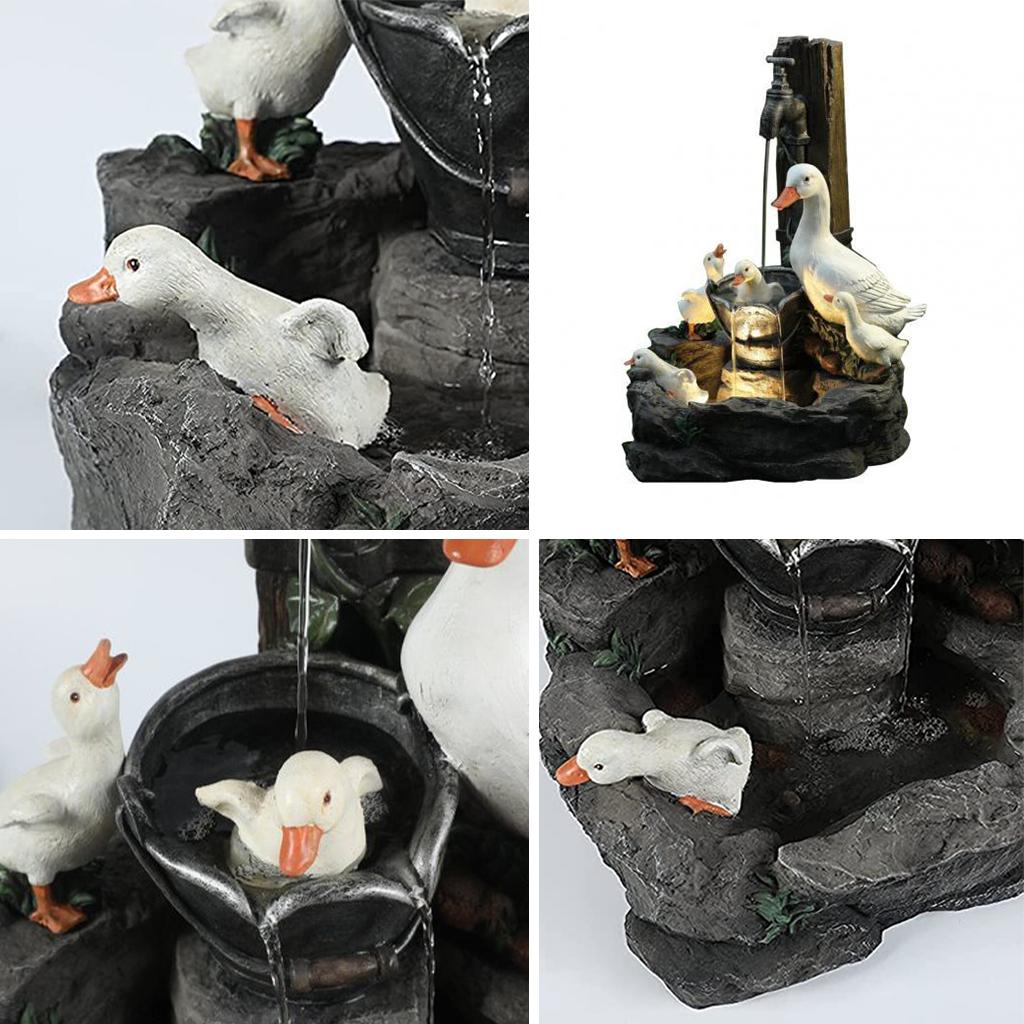 Creative Animal Garden Statue Garden Art Resin Sculpture Outdoor Yard Miniature Garden Decor Watering Gardening Supplies