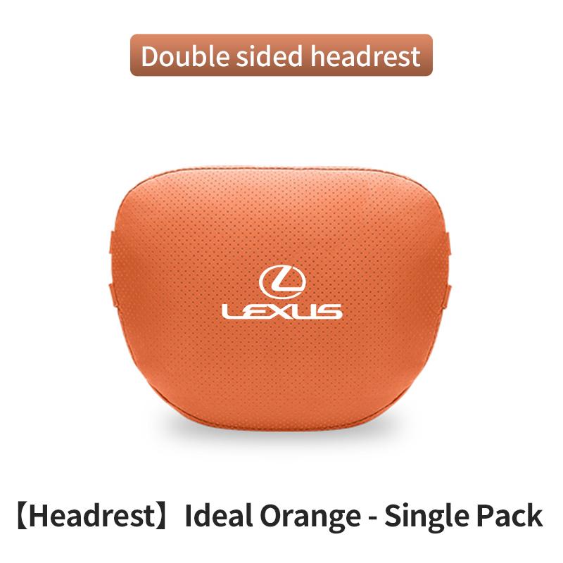 Pro Lexus F Sport ES300 LS500h RX300 GS300 IS300 LX570 CT200h Auto Semišová Kůže Opěrka Hlavy Podpora Krku Polštář Sedadla Bederní Polštářek