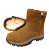 Men's Winter High-Top Outdoor Boots with Thick Fur Lining