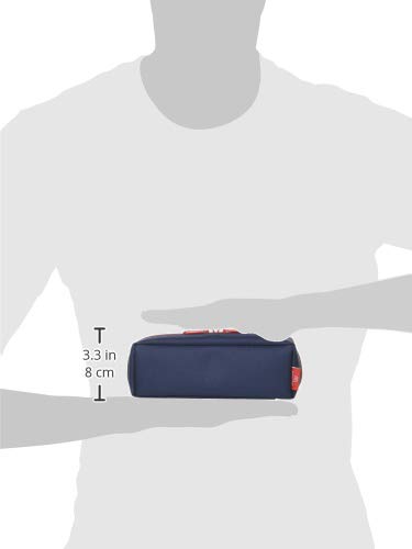 Kamio Japan Paco Tray Pen Case, Navy