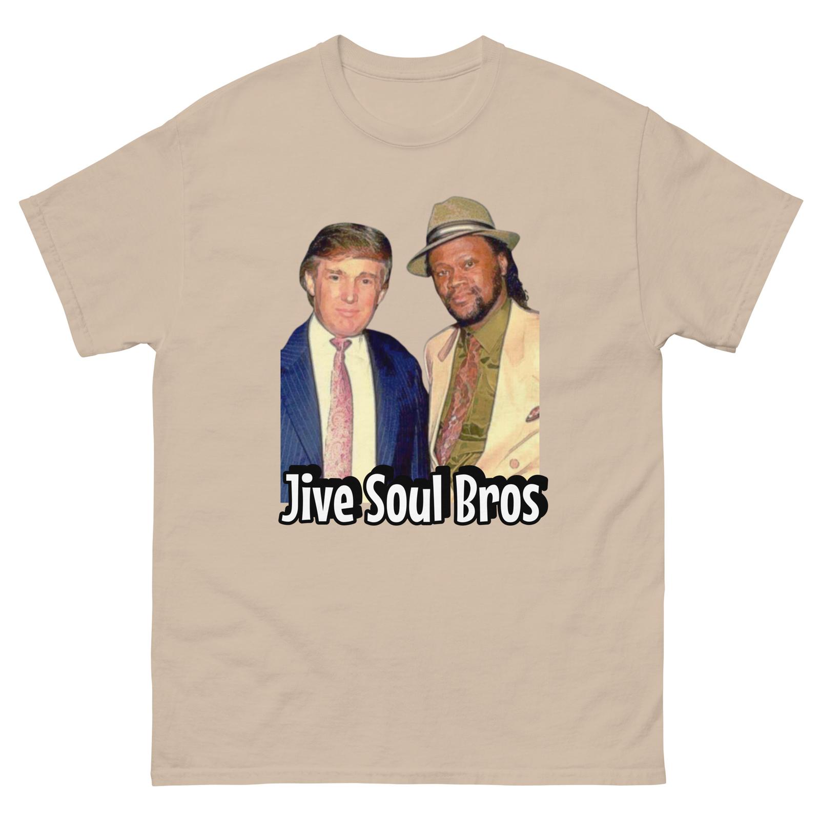 Футболка «Преподобный Слик и Дональд Трамп», Смешные футболки, Jive Soul Bro, Футболка поп-культуры 2XL